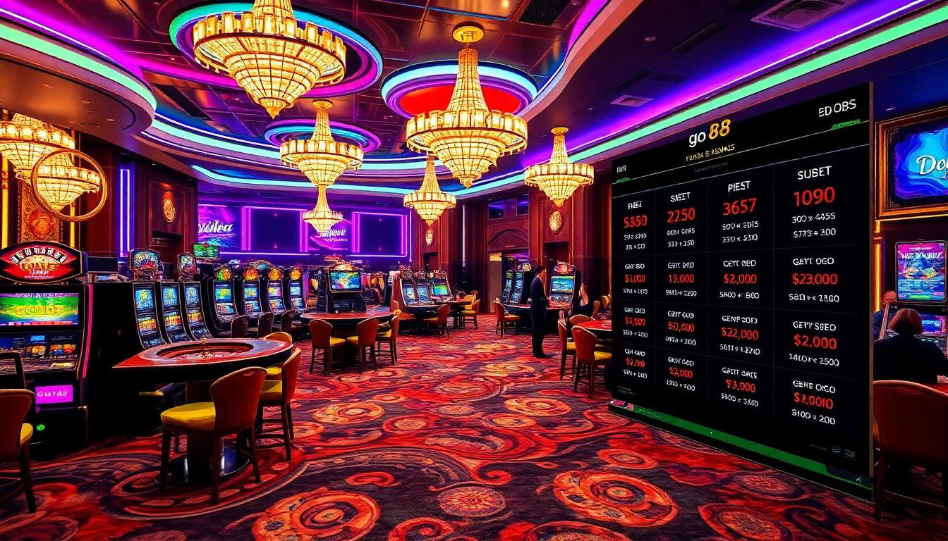 Experience the thrill of go 88 with engaging casino activities and dynamic gaming elements.
