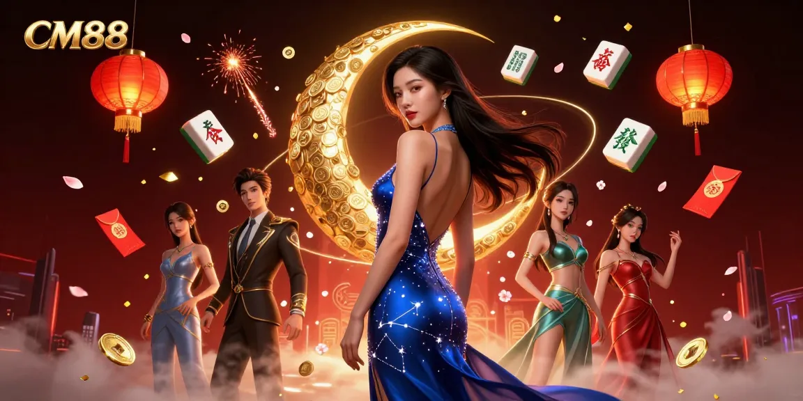Experience winning moments at CM88 casino with an elegant portrayal of excitement and luck.