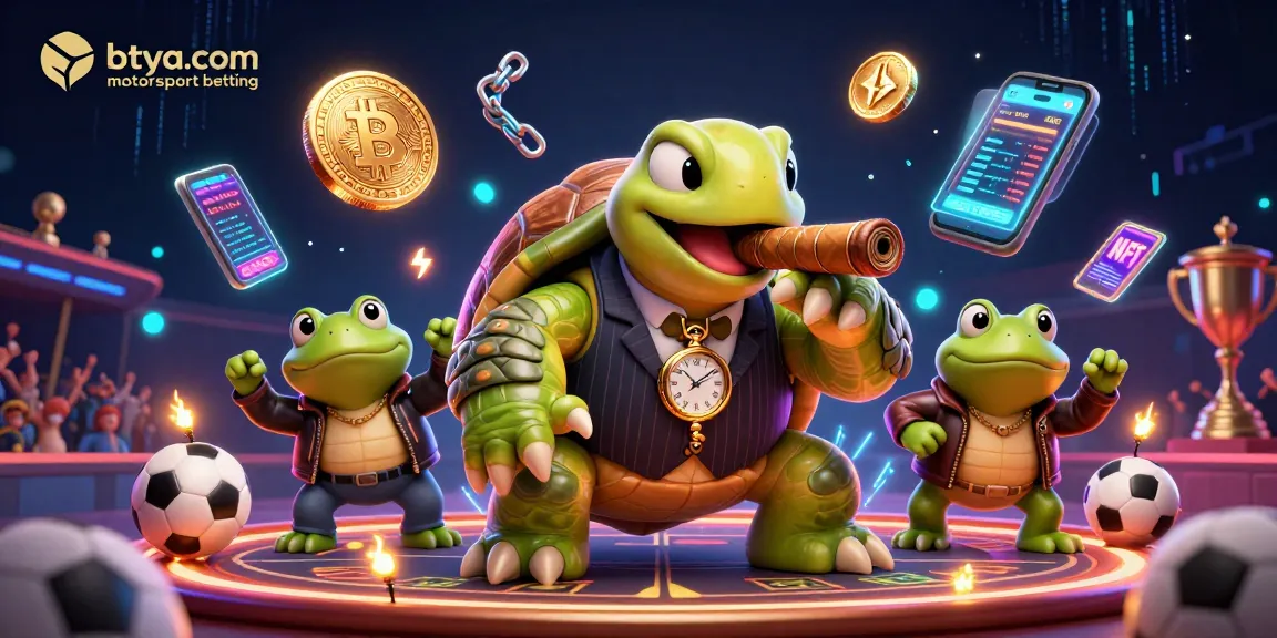 Engaging visual of betya.com motorsport betting scene featuring unique cartoon characters and dynamic betting elements.