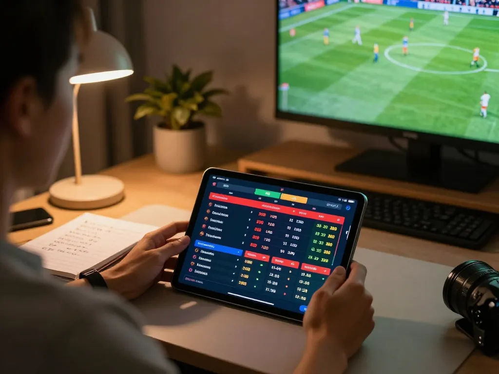 Engaging in online betting with NET88 app featuring live odds and sports events on display
