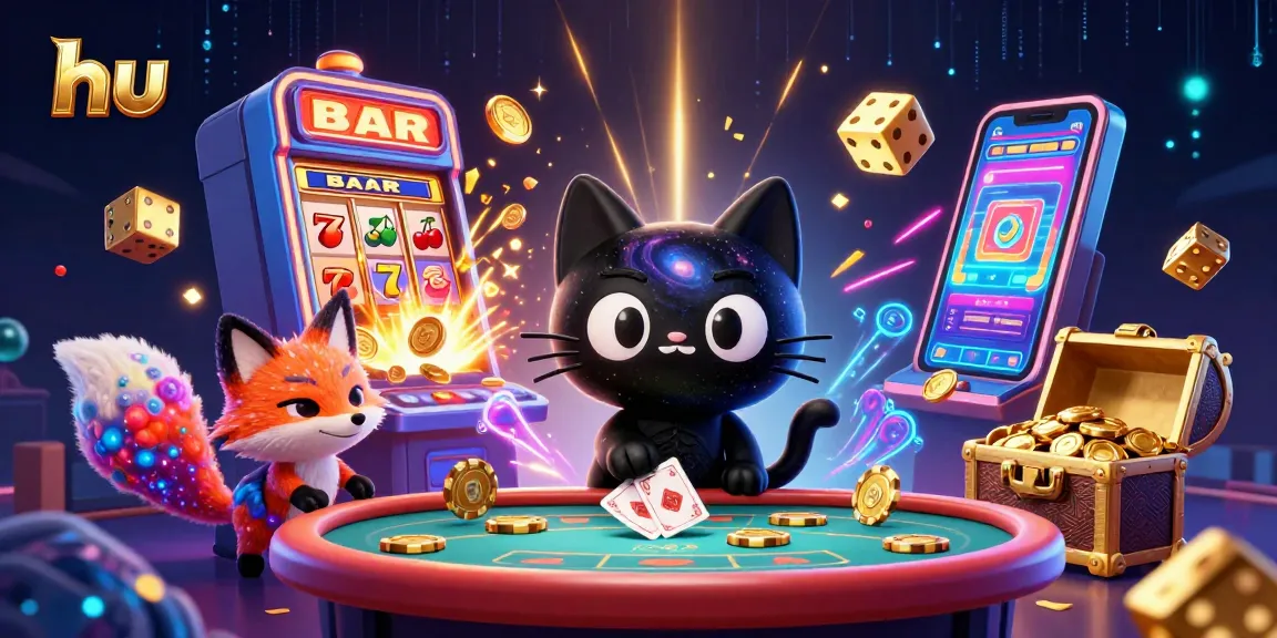 Kết hợp khéo léo giữa hu và các trò chơi casino, chú mèo vũ trụ đang thu hút chip vàng và thẻ bài.