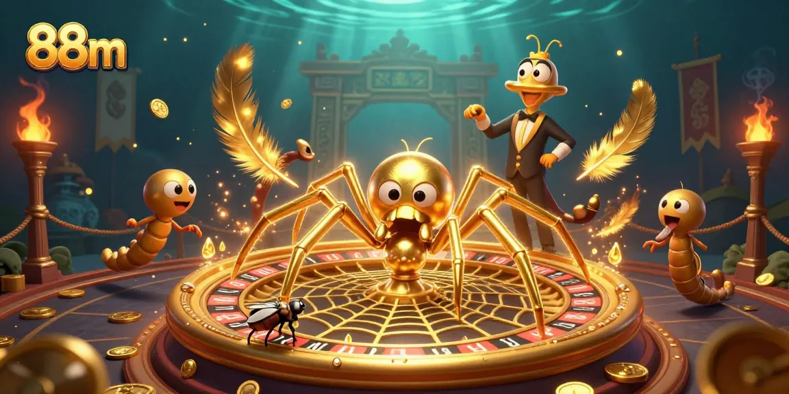 88m's exciting casino scene with vibrant characters and dynamic betting elements