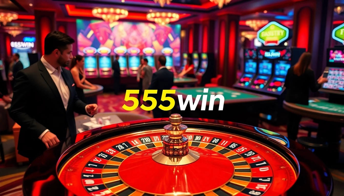 Engage with the luxurious thrills of 555win featuring casino tables and roulette games.