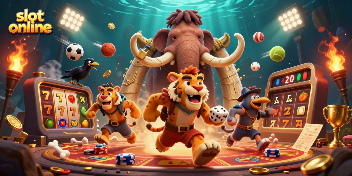 Menang di slot online dengan simbol buah dan jackpot, slot 3D yang penuh warna