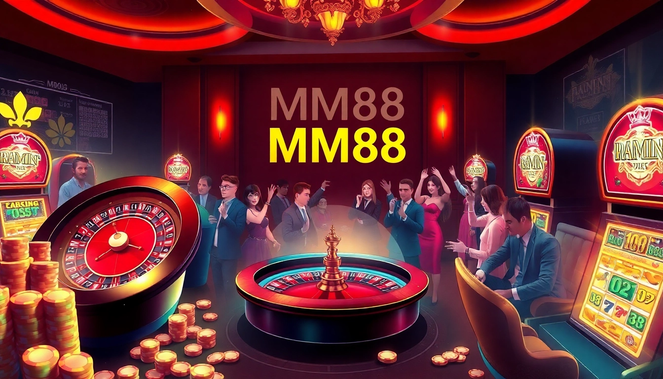 Experience thrilling casino action at https://mm888.media/ with exciting games and vibrant atmosphere.