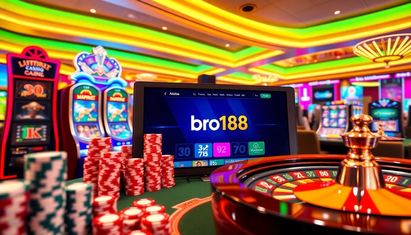 Experience excitement at bro138 with vibrant slot machines and lively poker games.