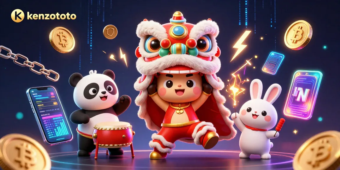 Kenzototo invites players to enjoy a vibrant 3D casino experience with engaging characters and crypto elements.