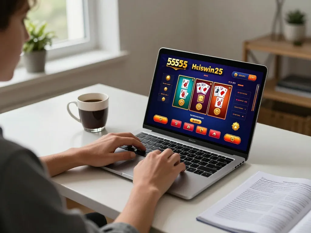 Engaging gameplay on the 555win25 platform, showcasing dynamic online casino experience.