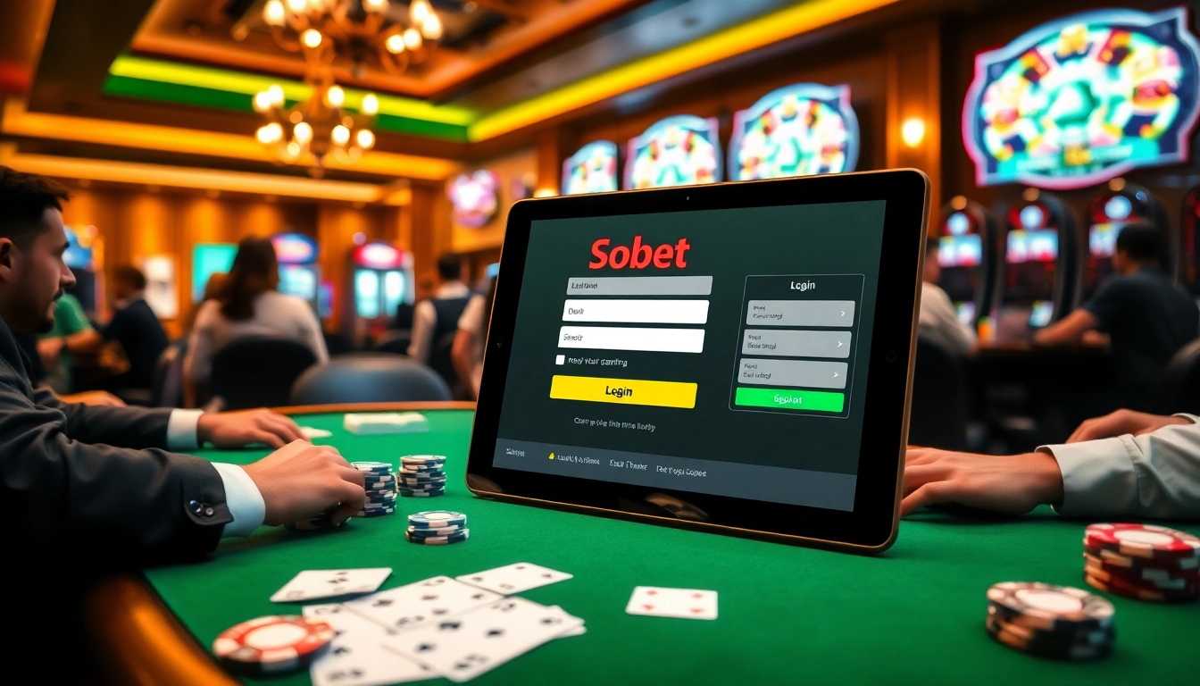 Place bets confidently through sbobet login indonesia on a luxurious online gambling interface.