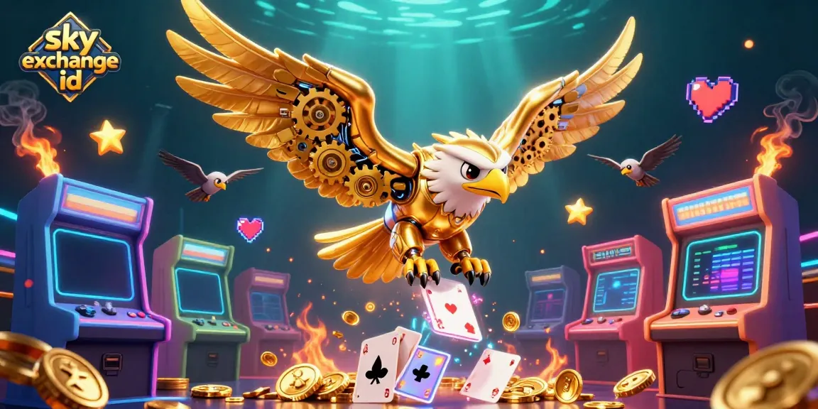 Engage in thrilling gameplay with sky exchange id in a vibrant casino-themed scene.