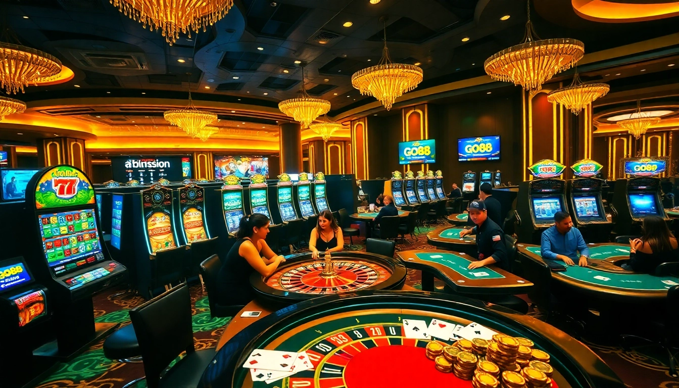 Experience the thrill of go88 with vibrant casino tables, slots, and exciting gameplay.
