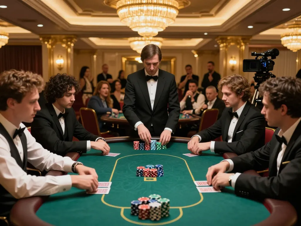 GO88 highlights exciting poker gameplay with competitive players and elegant setting