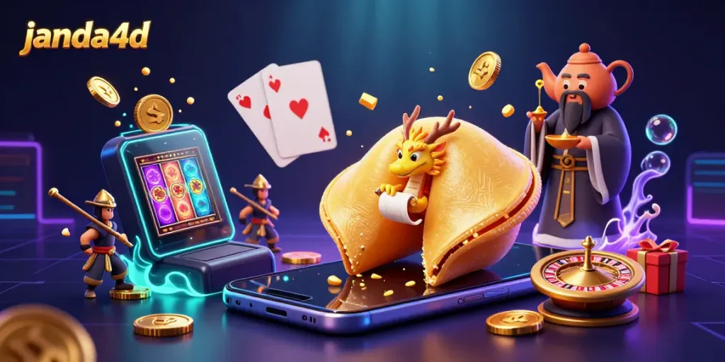 Gambarlah pengalaman bermain di janda4d dengan elemen slot dan karakter fantastis.