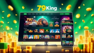79King online betting platform showcasing various games and promotions