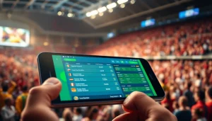 Mengakses SBOBET88 dengan antarmuka taruhan online yang dinamis di perangkat pintar.