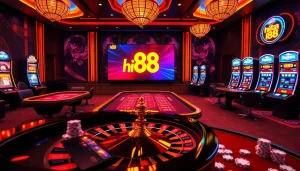 Experience the thrill of betting at nhà cái hi88 with vibrant online casino games, including baccarat and slots.