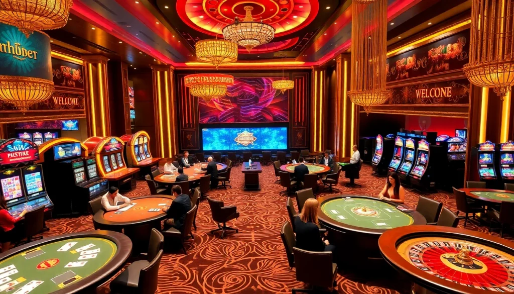 Experience the allure of casino gaming at https://thabet77.sa.com/ with vibrant slot machines and engaging dealers.