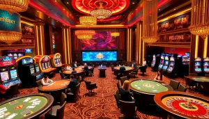Experience the allure of casino gaming at https://thabet77.sa.com/ with vibrant slot machines and engaging dealers.