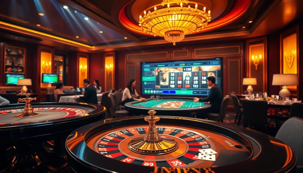 Experience luxurious gameplay at Link vào Jun88, with vibrant tables and high-stakes excitement.