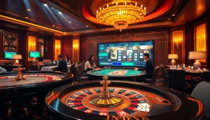 Experience luxurious gameplay at Link vào Jun88, with vibrant tables and high-stakes excitement.