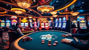 Experience the thrill of gaming at c168 com with vibrant casino tables and exciting gameplay.