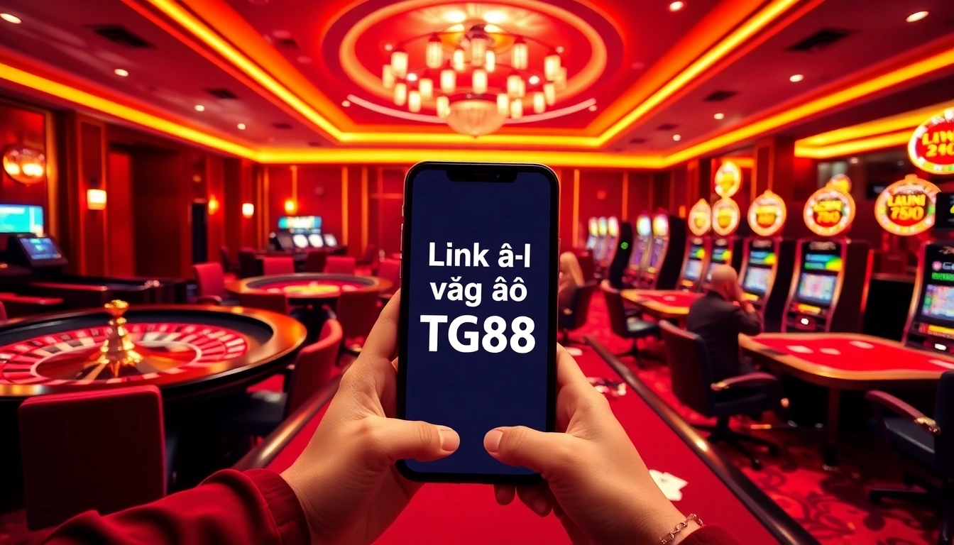 Experience the thrill of casino excitement as you access Link vào TG88 online.