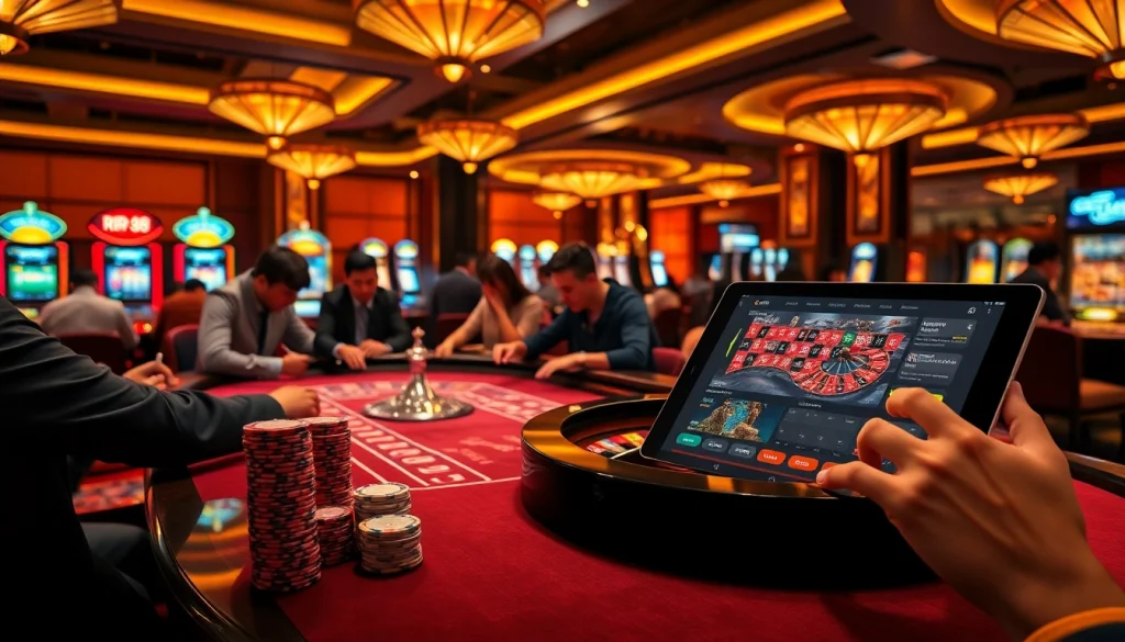 Players enjoying high-stakes action at https://rr88ez.com/ roulette table, showcasing excitement and elegance.