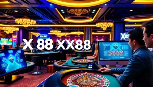 XX88 vibrant online casino environment showcasing modern gaming experiences.