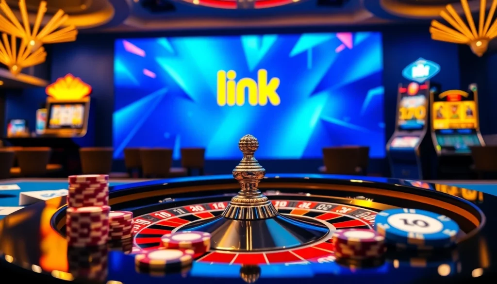 Experience the thrill of gaming at link PU88 with vibrant casino visuals and engaging gameplay.