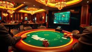 Experience high-stakes excitement at ABC8 with vibrant casino tables and immersive gameplay.