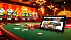 Experience the excitement of online gambling with MK8.COM at a vibrant casino.
