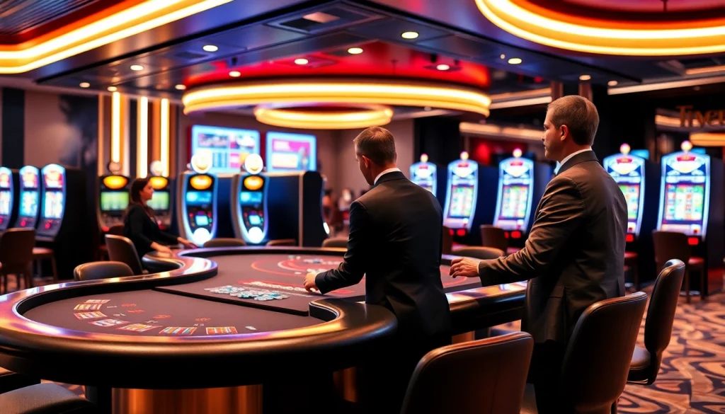 에볼루션 카지노에서 라이브 딜러와 상호작용하는 카지노 게임의 매력적인 장면