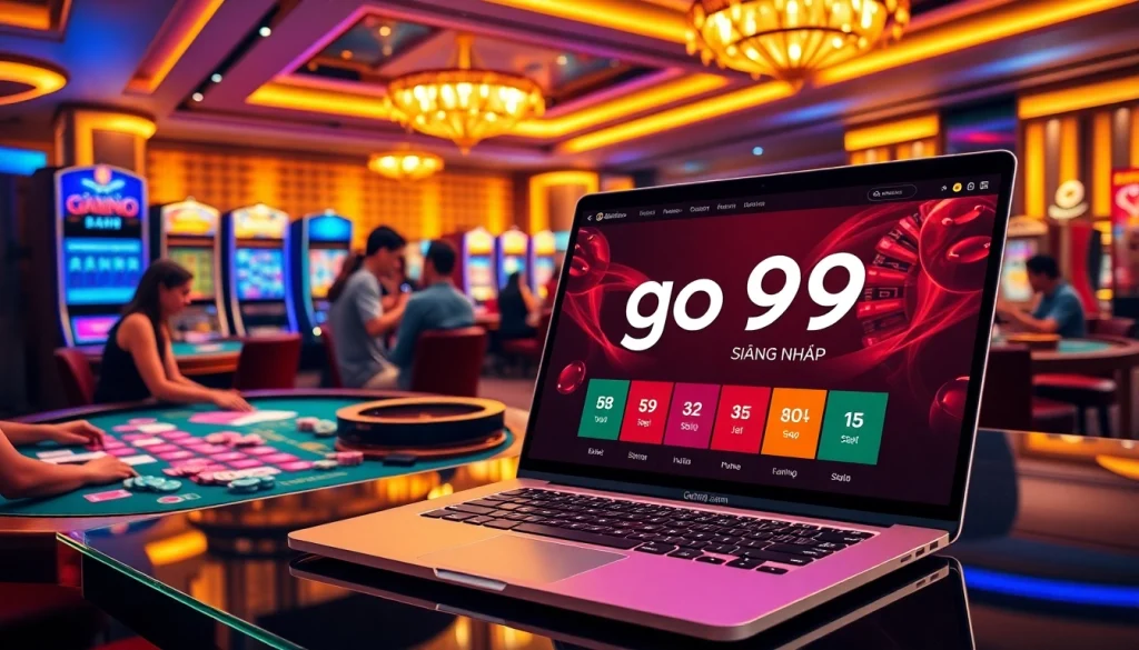 Experience the thrill of casino games with go99 đăng nhập and vibrant gaming elements.