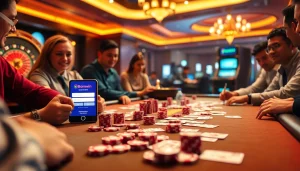 Engage with gameplay at Bomwin by logging in for thrilling casino experiences.